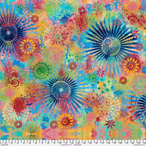 SKYLIGHTS fabric by Sue Penn for Free Spirit Fabrics