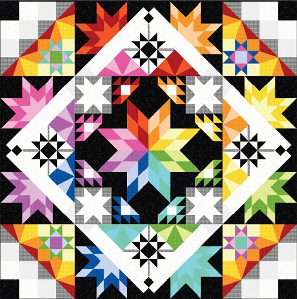 Star Studded Quilt - Saturday Sampler 2025