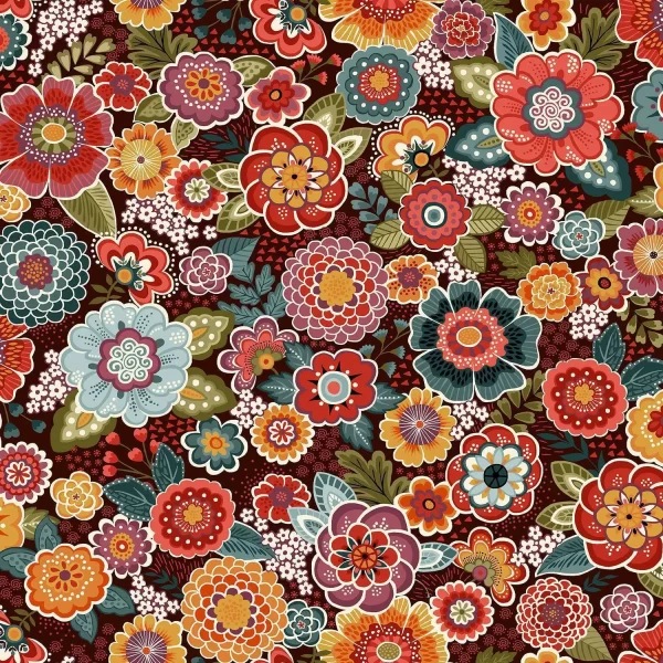 REVIVAL fabric by Makower UK