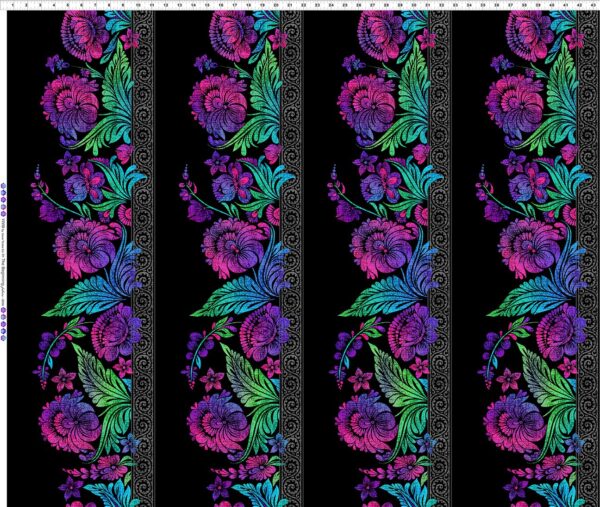 VIVID fabric by Jason Yenter for In The Beginning Fabrics