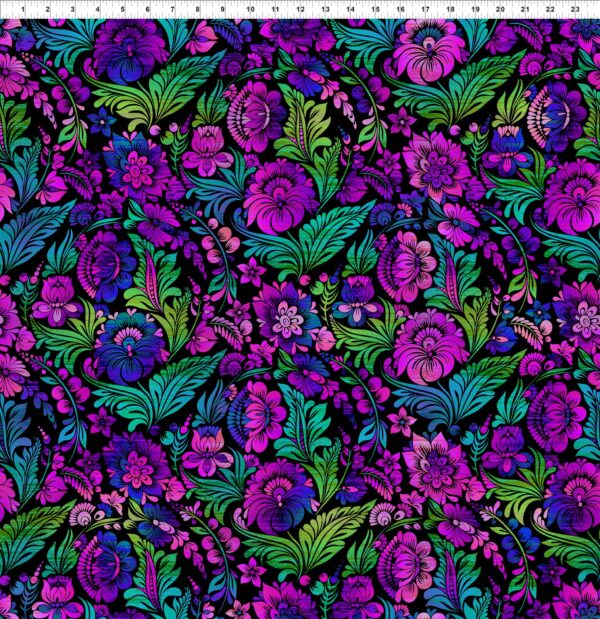 VIVID fabric by Jason Yenter for In The Beginning Fabrics