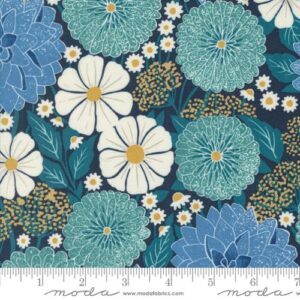 FIELD OF FLOWERS fabric by Katharine Watson for Moda Fabrics