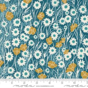 FIELD OF FLOWERS fabric by Katharine Watson for Moda Fabrics