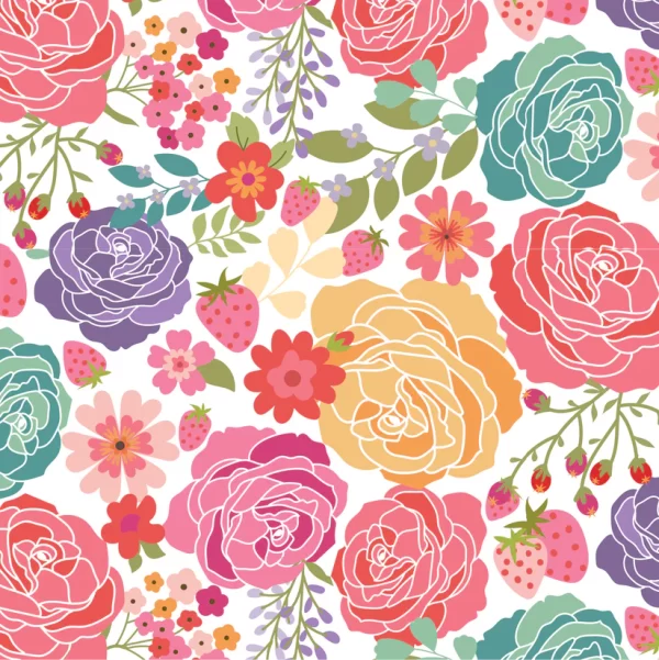 CALICO COWGIRLS fabric by Lori Woods for Poppie Cotton