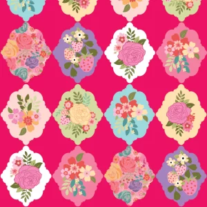 CALICO COWGIRLS fabric by Lori Woods for Poppie Cotton
