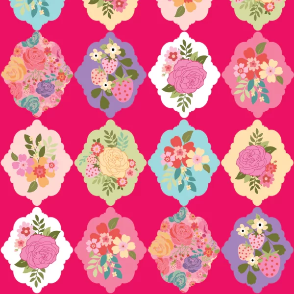 CALICO COWGIRLS fabric by Lori Woods for Poppie Cotton