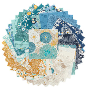FIELD OF FLOWERS fabric charm pack by Katharine Watson for Moda Fabrics