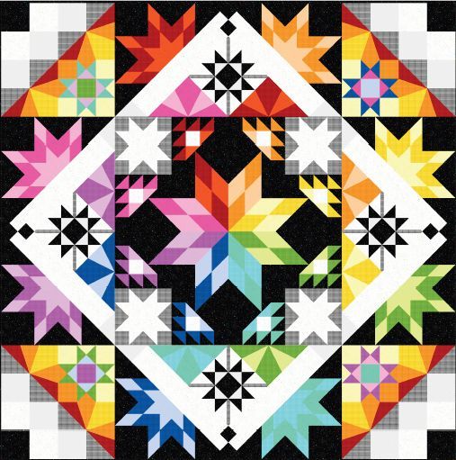 Star Studded Quilt - Saturday Sampler 2025