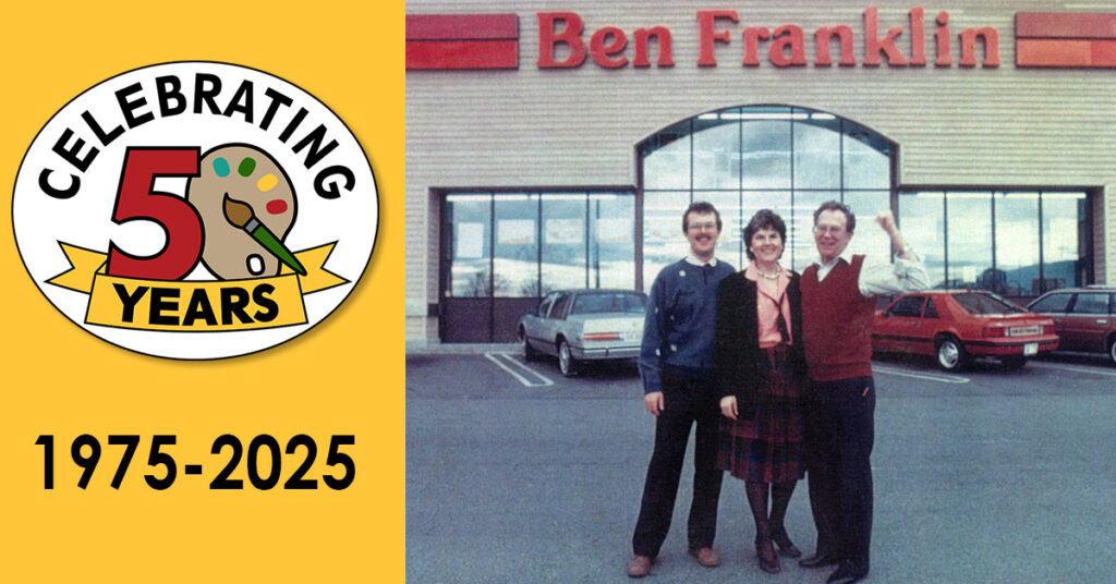 Ben Franklin Crafts and Frame Shop 50-Year Anniversary