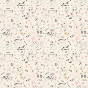 HOME SWEET HOME fabric by Elea Lutz for Poppie Cotton