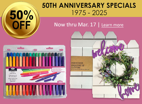 50% off Sale