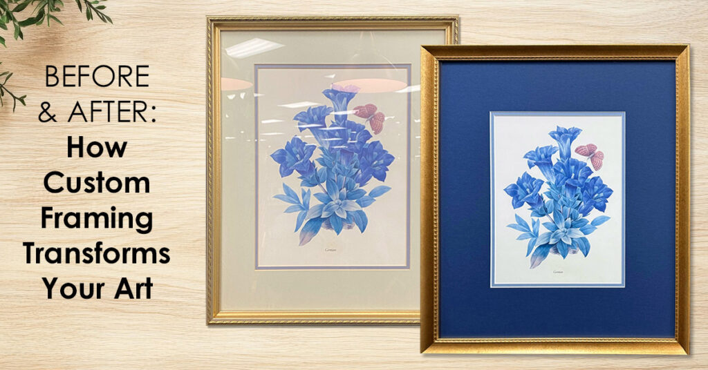 Before & After: Custom Framing Transformations