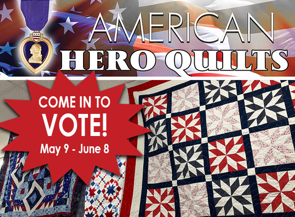 American Hero Quilts 2025 - Collecting Quilt Donations