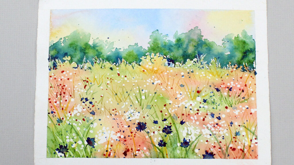 Watercolor Painting Class: Field