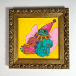 Small Works Fine Art Shop | 13. Silly Frog by Sophia Hanke