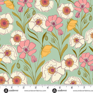 MEADOW WALK fabric by Alexandra Bordallo for Andover Fabrics - 1337 T