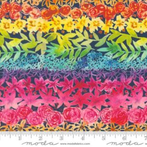 FLOWER PATCHES fabric by Amarilys Henderson for Moda Fabrics - 21825 12