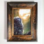 Small Works Fine Art Shop | 29. Owl with Sun photo by Isaac Ralston