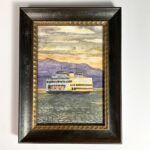 Small Works Fine Art Shop | 44. Sunset Ferry by Zin Matheny