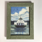 Small Works Fine Art Shop | 45. Grean Seas Ferry by Zin Matheny