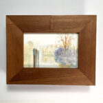 Small Works Fine Art Shop | 5. Lake Trees by Nat Gibbons