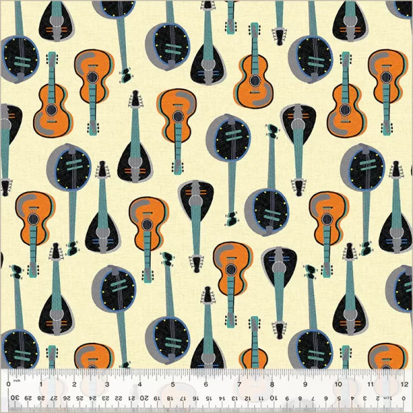 FEELING JAZZY fabric by Whistler Studios for Windham Fabrics - 54429-2