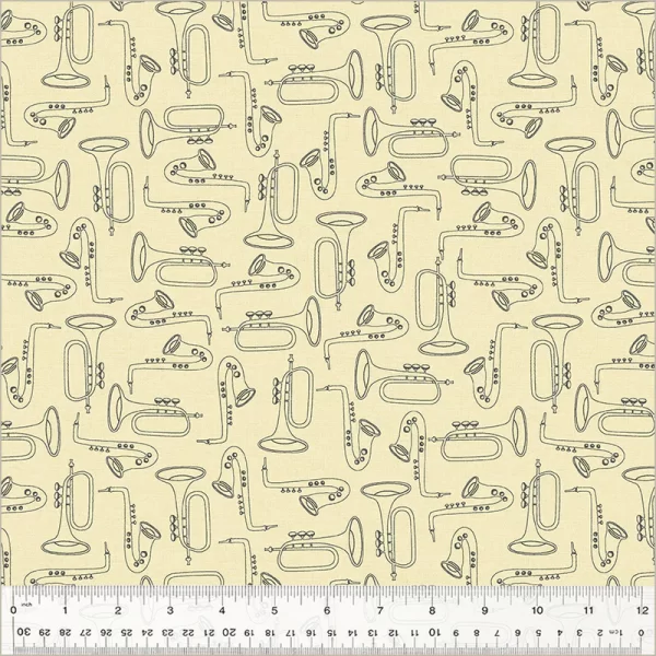 FEELING JAZZY fabric by Whistler Studios for Windham Fabrics - 54430-4
