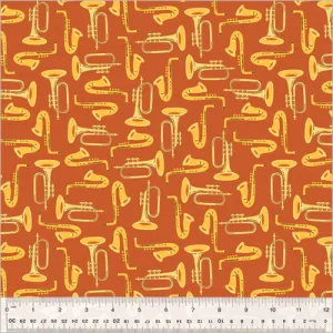 FEELING JAZZY fabric by Whistler Studios for Windham Fabrics - 54430-5