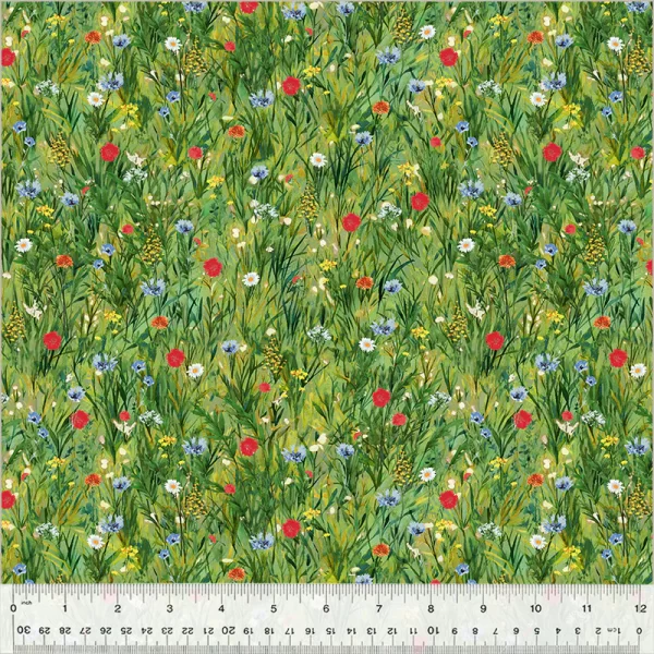 HIGHLAND HOOVES fabric by Whistler Studios for Windham Fabrics - 54462-5