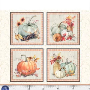 BOUNTIFUL fabric panel by Sandy Clough for P & B Textiles