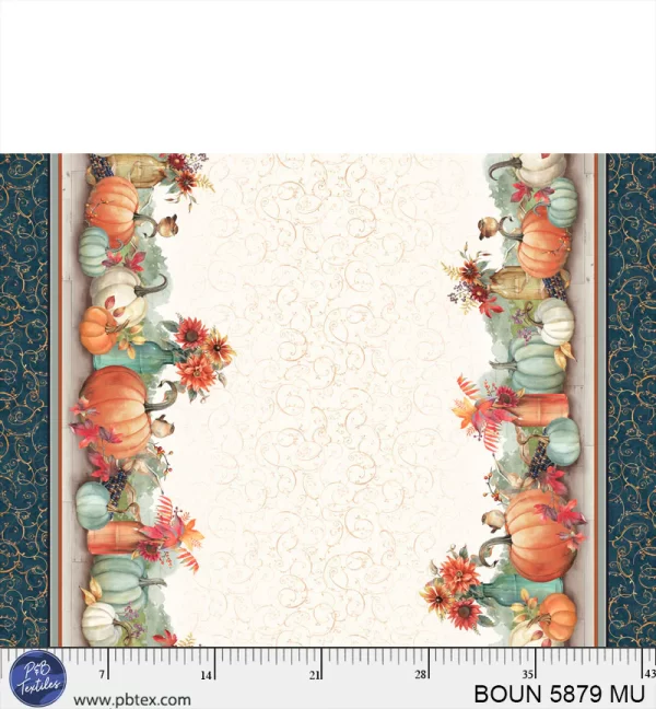 BOUNTIFUL fabric by Sandy Clough for P & B Textiles