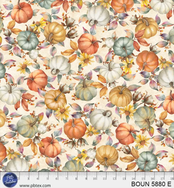 BOUNTIFUL fabric by Sandy Clough for P & B Textiles