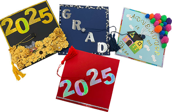Decorate your own graduation cap Decorate your own graduation cap