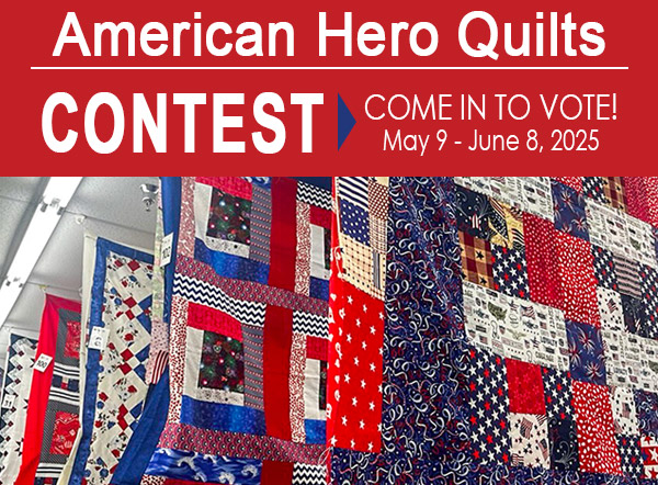 American Hero Quilts 2025 - voting time!