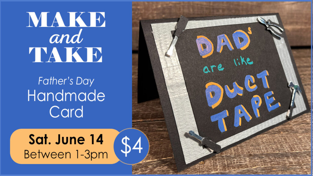 Make & Take: Father's Day Handmade Card