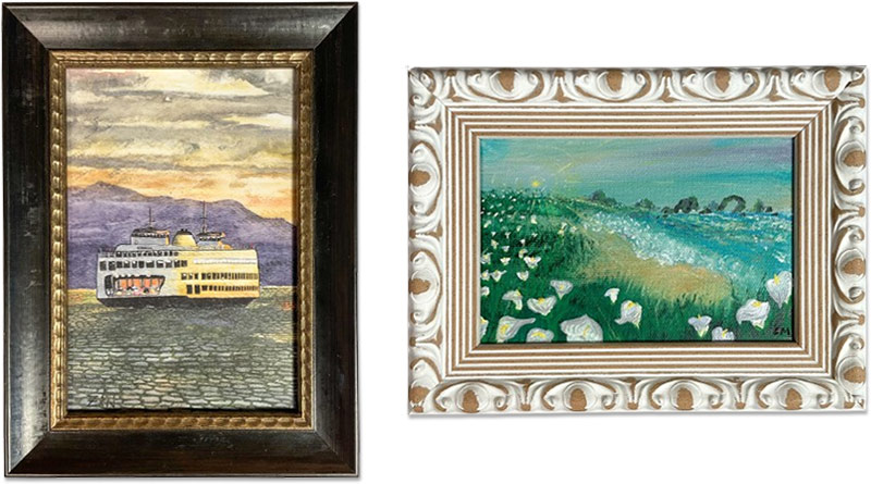 2025 Small Works Fine Art Show at Ben Franklin Crafts and Frame Shop in Bonney Lake and Monroe, WA