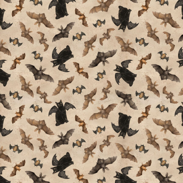 GOTHIC HALLOWEEN fabric by Dan DiPaolo for Clothworks - y4441_12