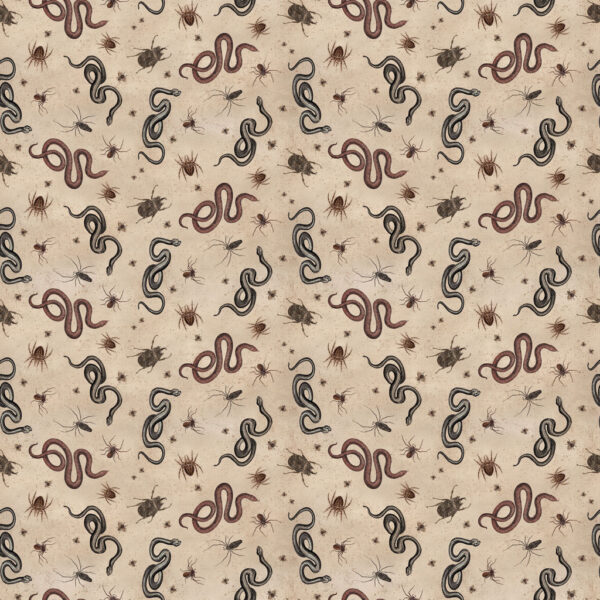 GOTHIC HALLOWEEN fabric by Dan DiPaolo for Clothworks - y4443_12