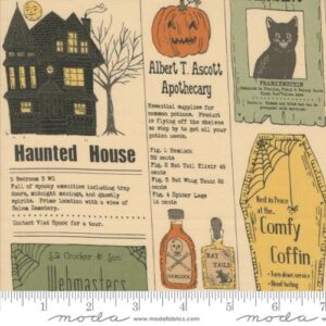 HOME SWEET HAUNT fabric by Stacy Iest Hsu for Moda Fabrics - 20910 11