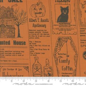 HOME SWEET HAUNT fabric by Stacy Iest Hsu for Moda Fabrics - 20910 14