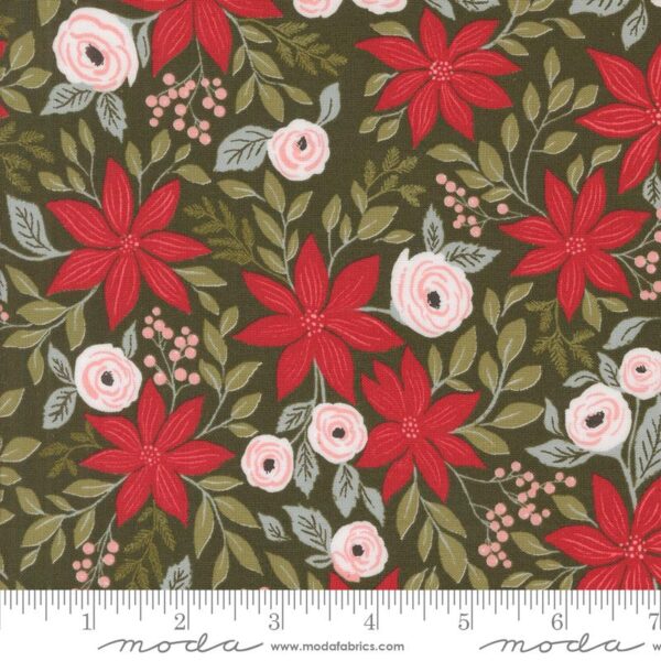 BERRY and PINE fabric by Lella Boutique for Moda Fabrics - 5240 13