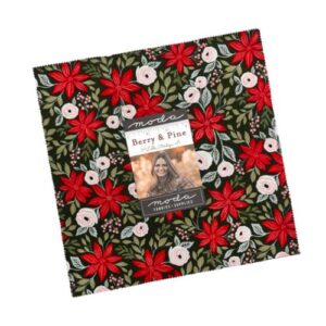 BERRY and PINE fabric layer cake by Lella Boutique for Moda Fabrics - 5240LC