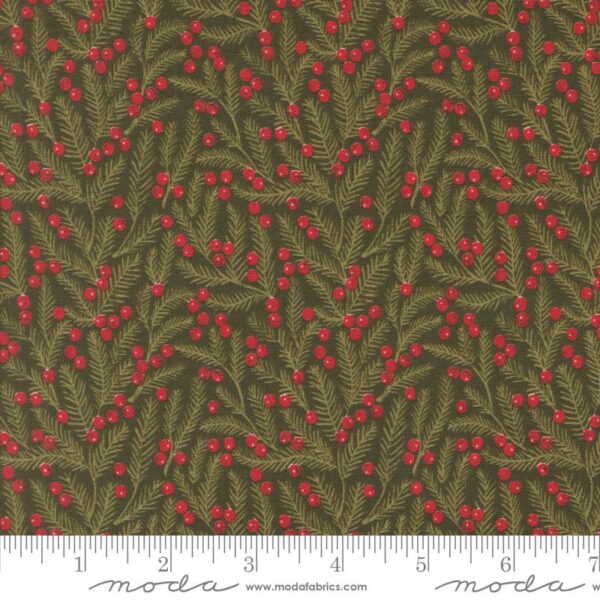BERRY and PINE fabric by Lella Boutique for Moda Fabrics - 5243 13