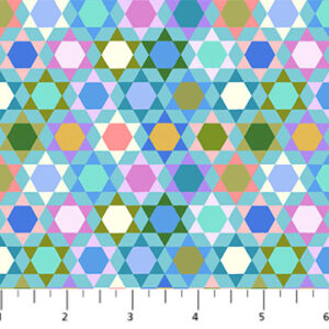 PIECEWORK fabric by Anna Maria Textiles for Northcott Fabrics - AMT112-40V