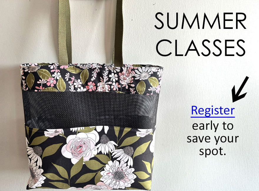 Register now for our summer classes!