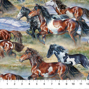 WILD AND FREE fabric by Rick Unger for Northcott - DP27602-72