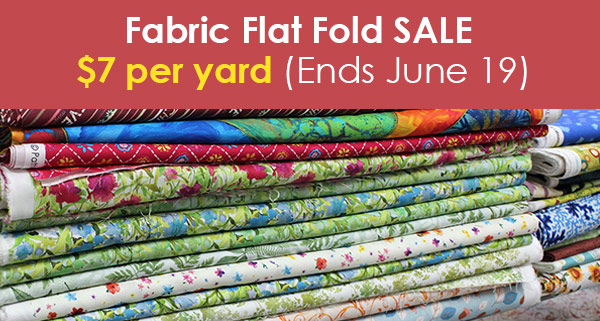 Fabric Flat Folds Sale