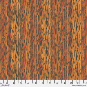 SISTERS MOUNTAIN MEADOW fabric by Kathy Deggendorfer for Free Spirit Fabrics - PWKD010.CINNAMON