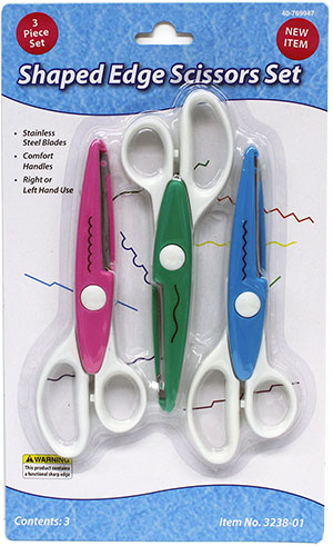 Shaped Edge Scissors