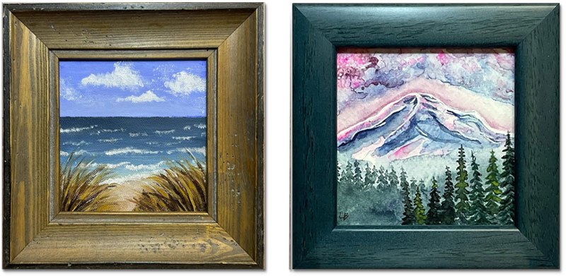 2025 Small Works Fine Art Show at Ben Franklin Crafts and Frame Shop in Bonney Lake and Monroe, WA